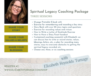 Spiritual Legacy Coaching Package