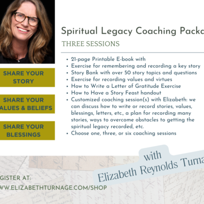Spiritual Legacy Coaching Package