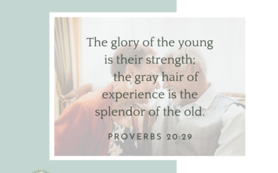 A Prayer about Honoring the Elderly