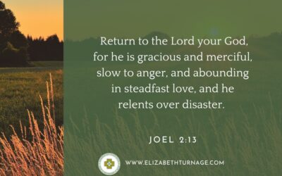 A Prayer about Returning to the Lord
