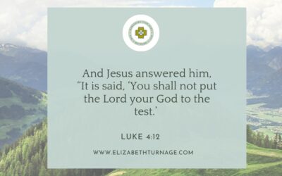 A Prayer about How to Endure Temptation