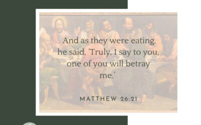 A Prayer about Being Betrayed