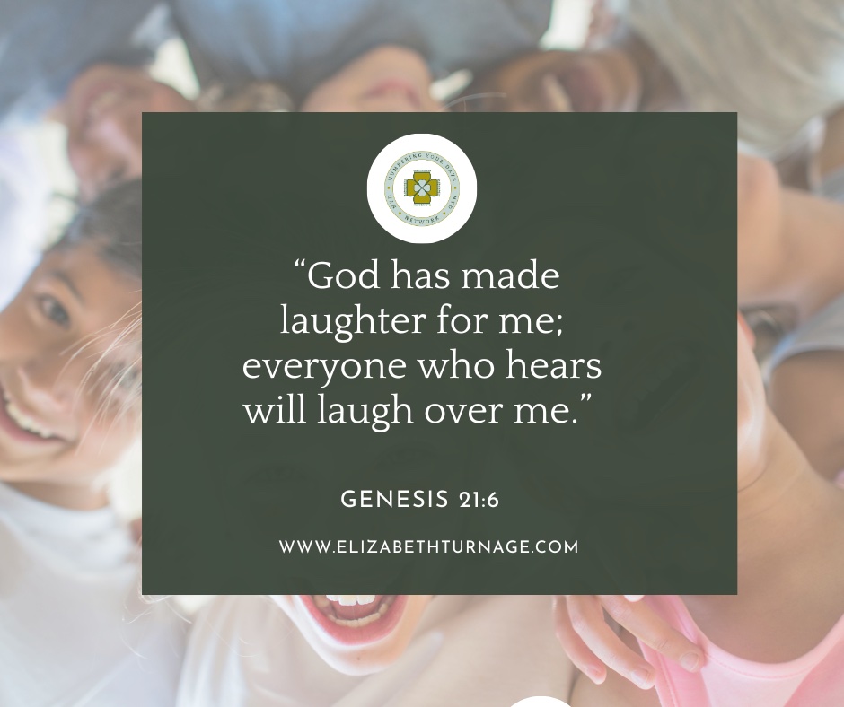 Daily Prayer Facebook Post (Landscape)) – Genesis 21:6 “God has made laughter for me; everyone who hears will laugh over me.” Genesis 21:6
