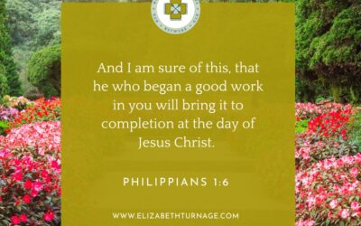 A Prayer about the Work God Will Complete