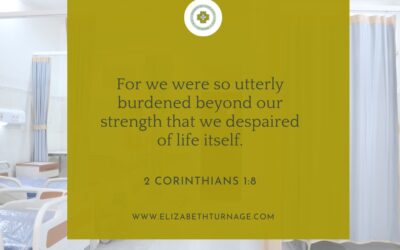 A Prayer about Feeling Desperate in Illness