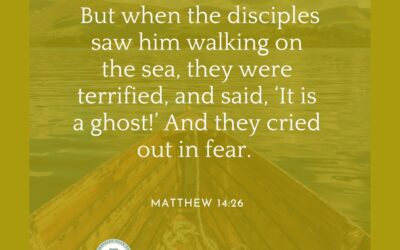 A Prayer about Mistaking Jesus for a Ghost