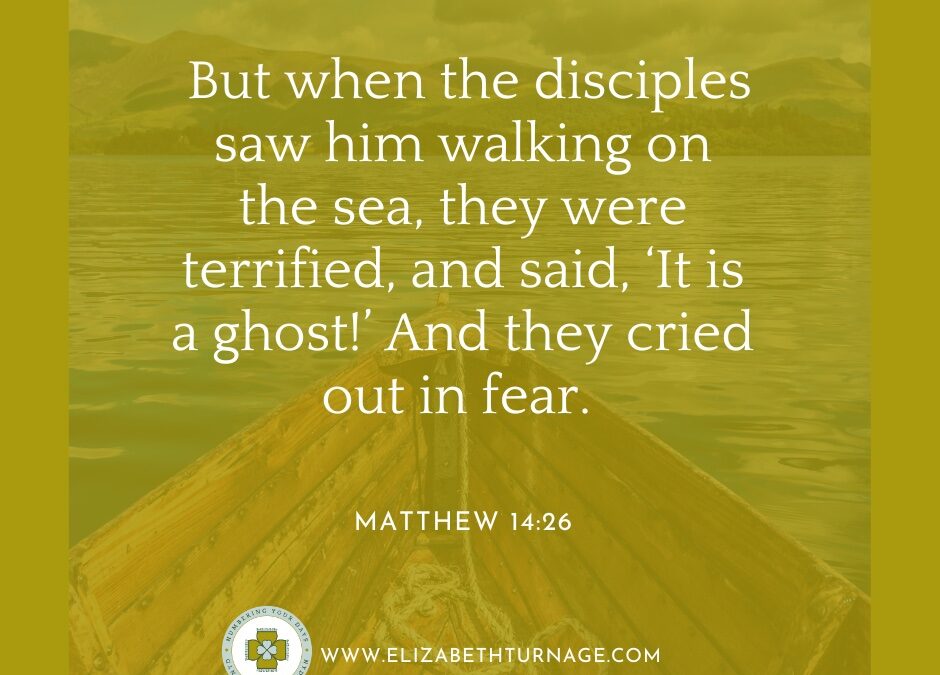 A Prayer about Mistaking Jesus for a Ghost