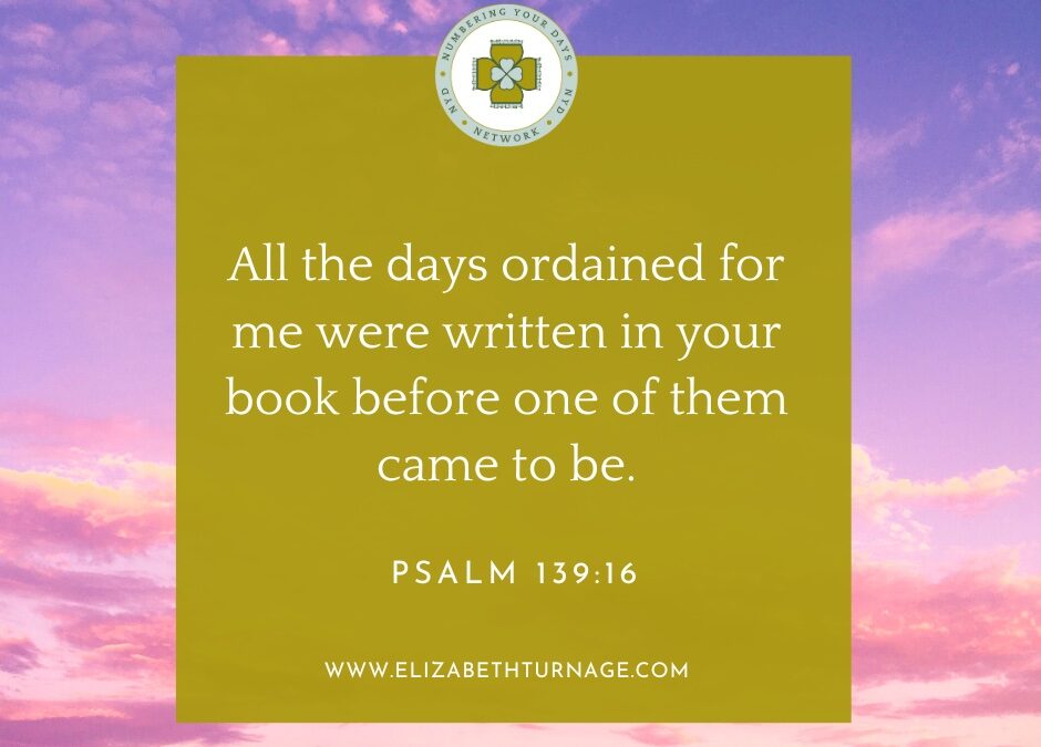 A Prayer about Blessing Others in Our Death