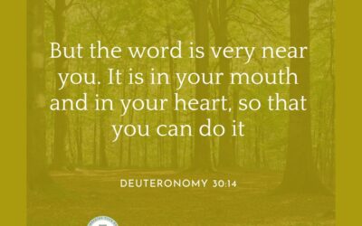 A Prayer about the Very Near Word