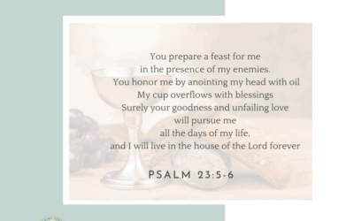 A Prayer about Overflowing Blessings