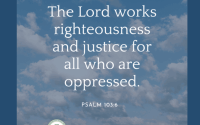 A Prayer about Righteousness and Justice for the Oppressed