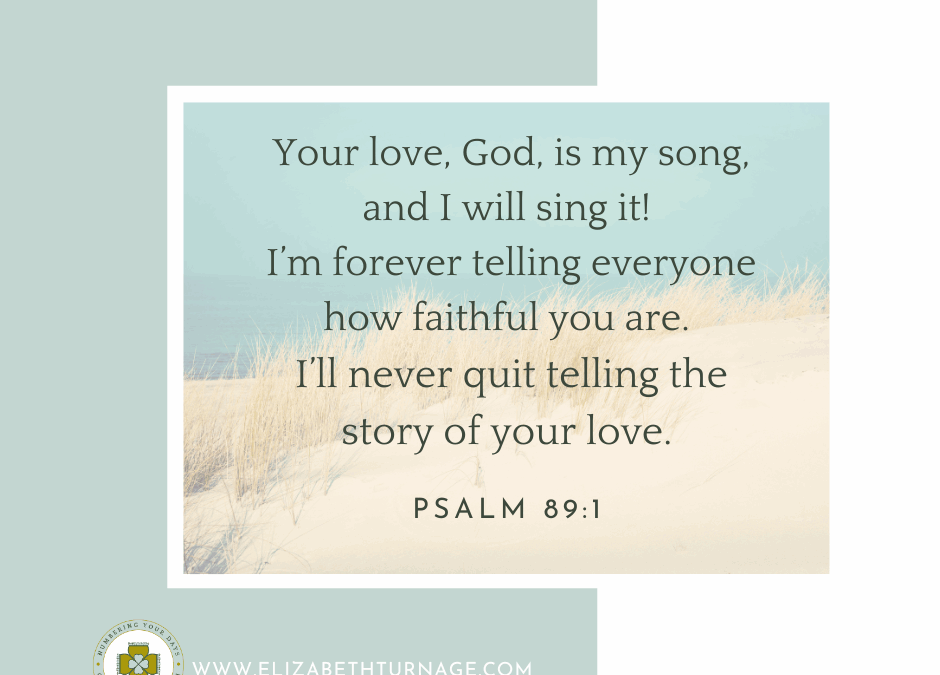 A Prayer about Pondering the Depth of God’s Love