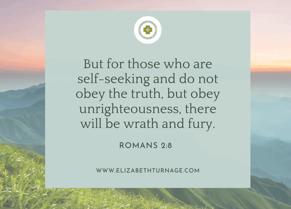 A Prayer about the Wrath of God