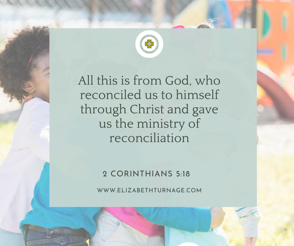 2Cor5_18 All this is from God, who reconciled us to himself through Christ and gave us the ministry of reconciliation.