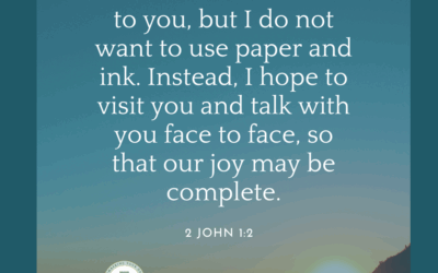 A Prayer about the Treasure of Christian Community