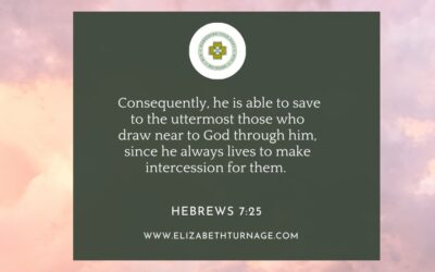 A Prayer about the Wonder of Christ Praying for Us