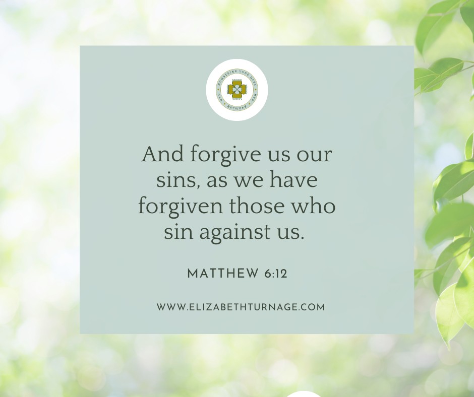 Matt6_12 And forgive us our sins, as we have forgiven those who sin against us.