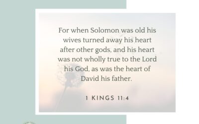 A Prayer about Work, Wealth, Women, and Wisdom