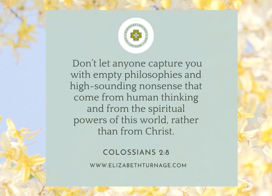 A Prayer about Where to Focus