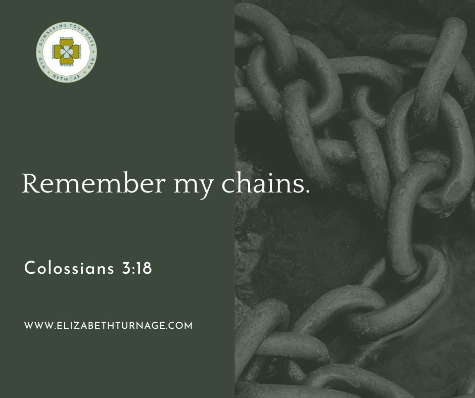 Remember my chains