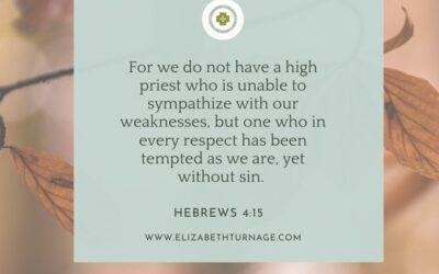 A Prayer about the Temptations Jesus Endured