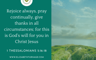 A Prayer about Giving Thanks in All Circumstances