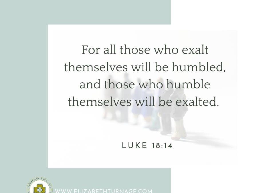 A Prayer about Getting in the Back of the Line