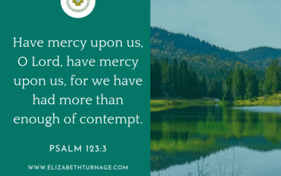 A Prayer about Freedom from Contempt