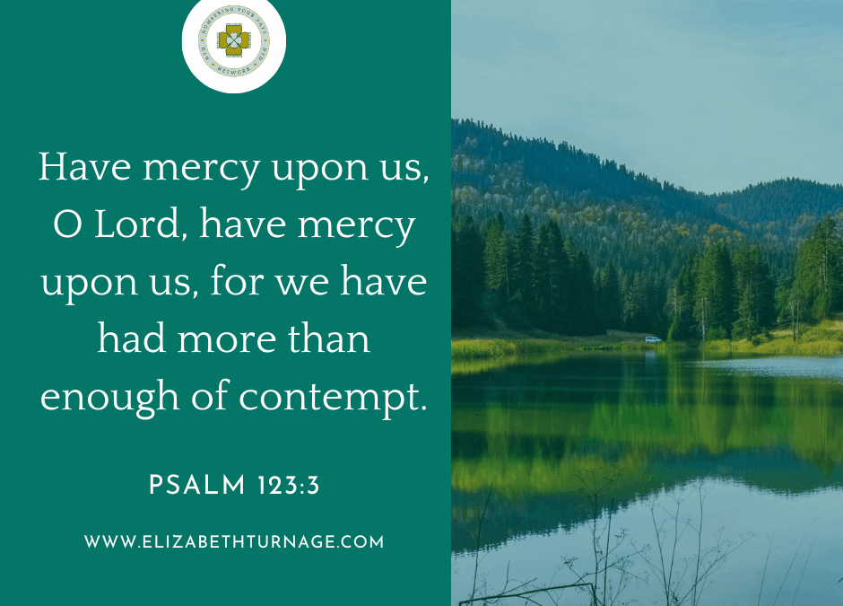 A Prayer about Freedom from Contempt