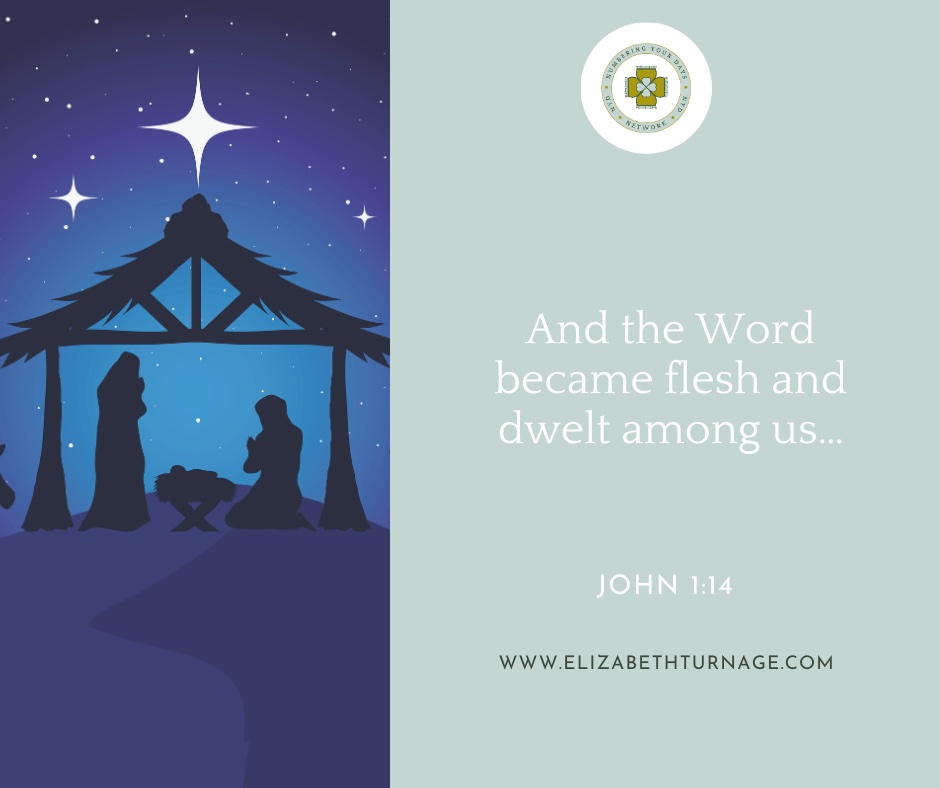 John1_14 And the Word became flesh and dwelt among us…