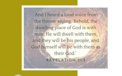 A Prayer about a God Who Lives with Us