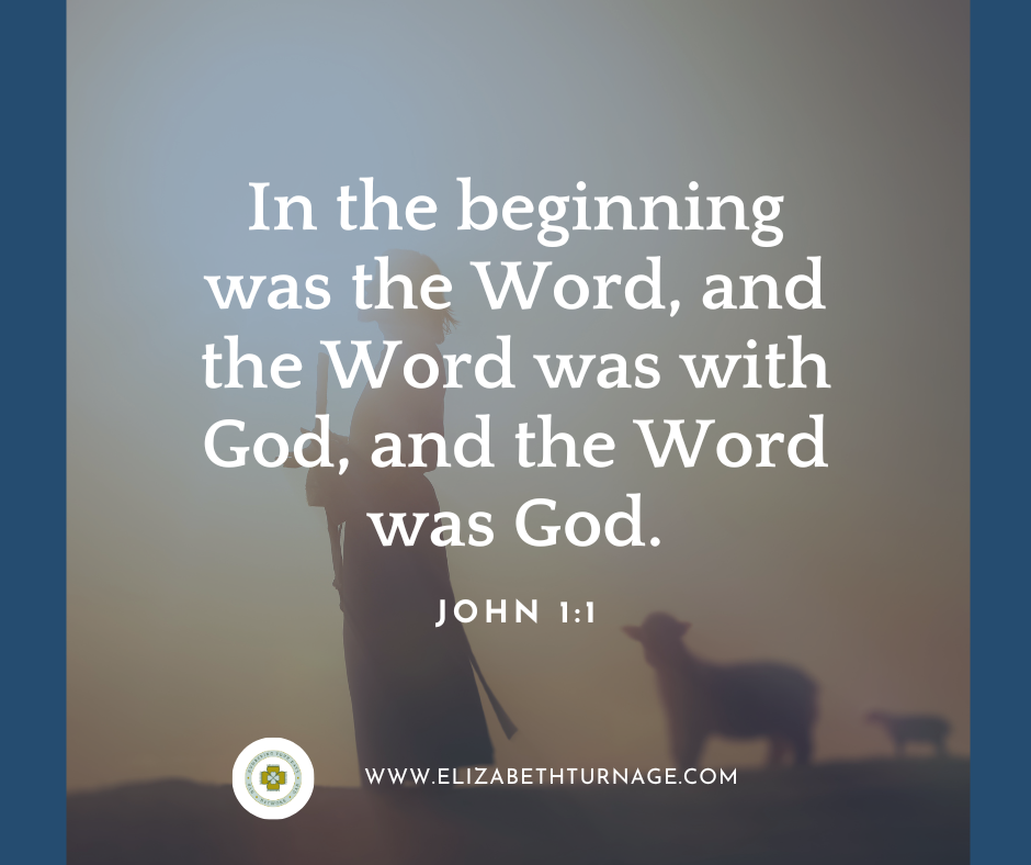 John 1_1 In the beginning was the Word, and the Word was with God, and the Word was God.