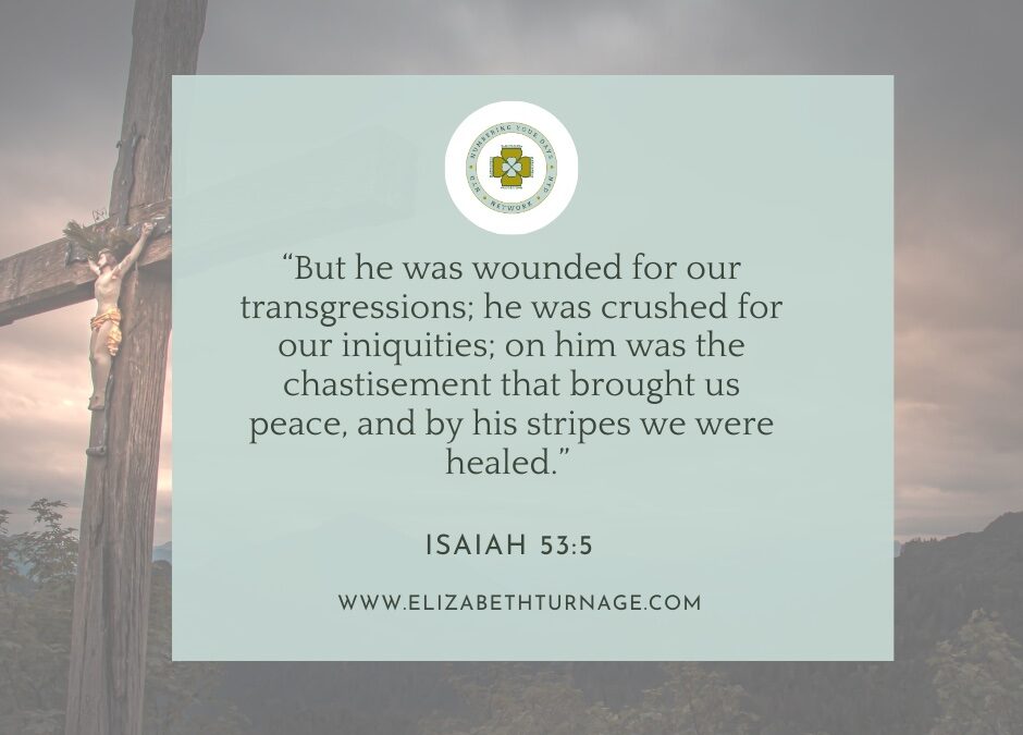 A Prayer about the Peace and Healing Jesus Brought