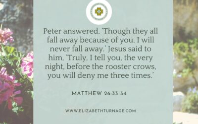 A Prayer about Faithlessness and Faithfulness